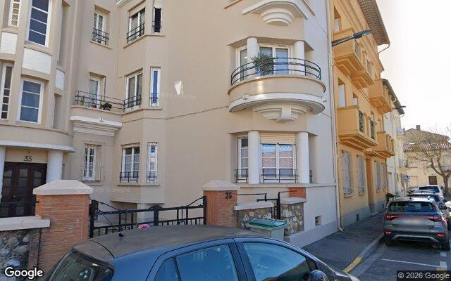 Façade : 35 rue des Remparts-la-Réal, Perpignan