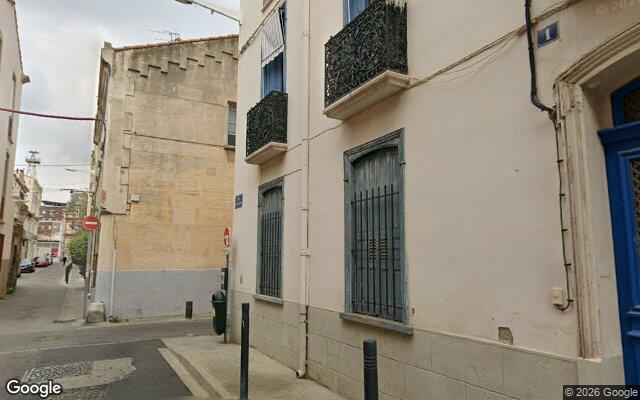 Façade : 1 rue Victor Hugo, Perpignan